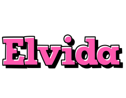 Elvida girlish logo