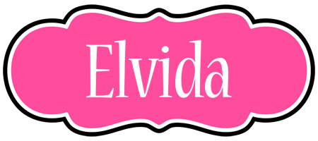 Elvida invitation logo