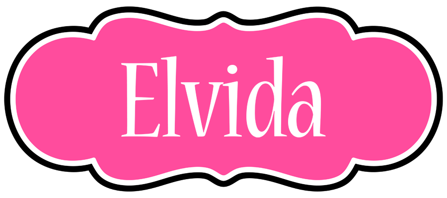 Elvida invitation logo