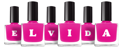 Elvida nails logo