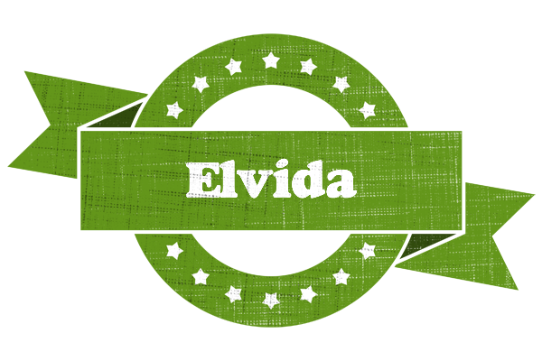 Elvida natural logo