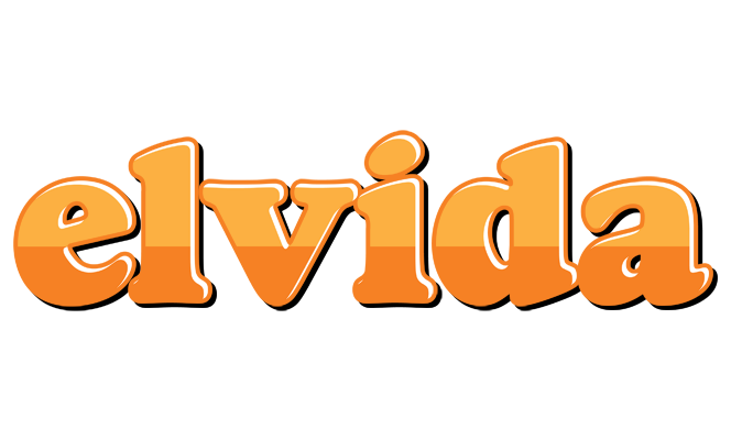 Elvida orange logo