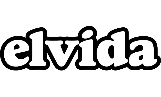 Elvida panda logo