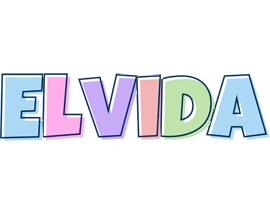 Elvida pastel logo