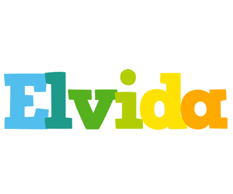 Elvida rainbows logo