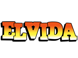 Elvida sunset logo