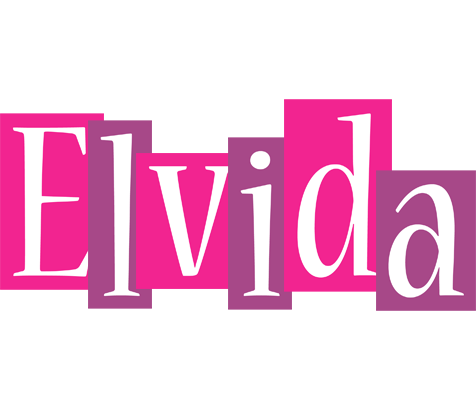 Elvida whine logo