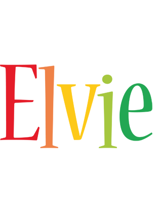 Elvie birthday logo