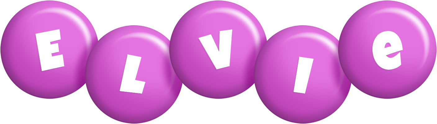 Elvie candy-purple logo
