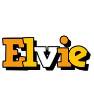 Elvie cartoon logo