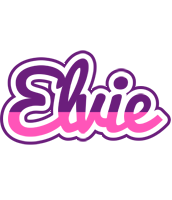 Elvie cheerful logo