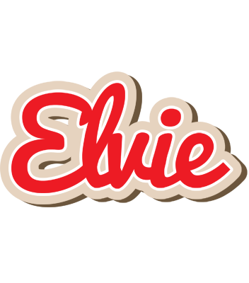 Elvie chocolate logo