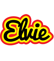 Elvie flaming logo