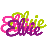 Elvie flowers logo