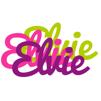 Elvie flowers logo