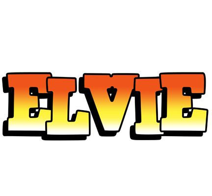 Elvie sunset logo