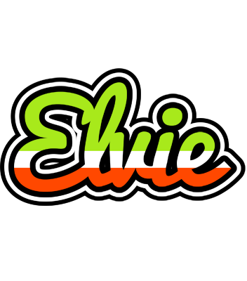 Elvie superfun logo