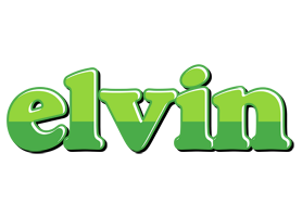 Elvin apple logo