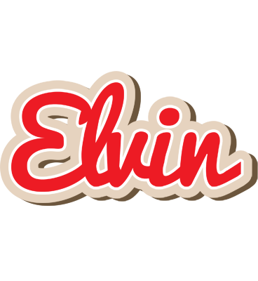 Elvin chocolate logo