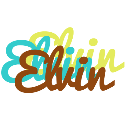 Elvin cupcake logo