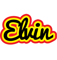 Elvin flaming logo