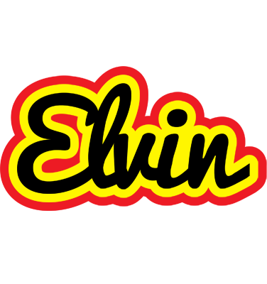 Elvin flaming logo