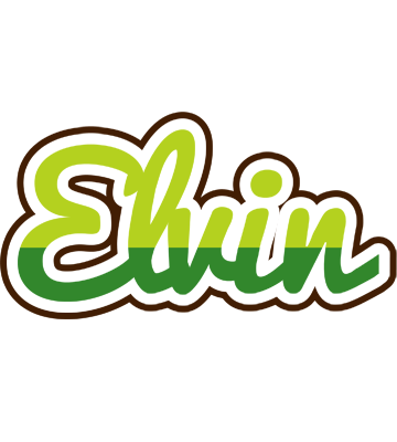 Elvin golfing logo