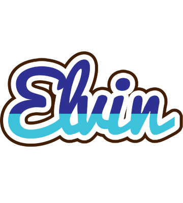 Elvin raining logo