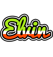 Elvin superfun logo