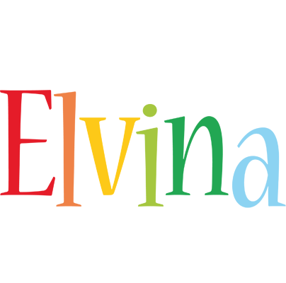Elvina birthday logo