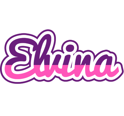 Elvina cheerful logo