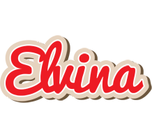 Elvina chocolate logo