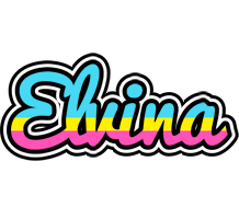 Elvina circus logo