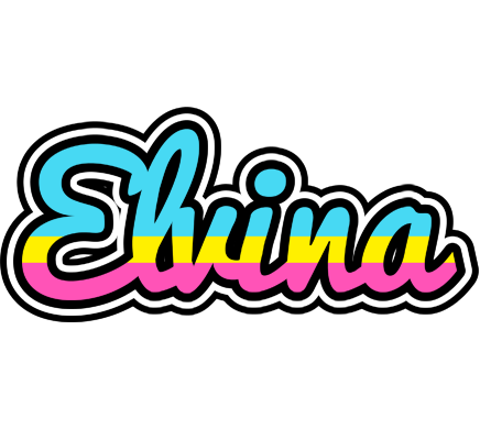 Elvina circus logo