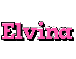 Elvina girlish logo