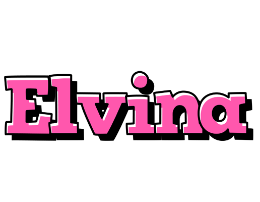 Elvina girlish logo