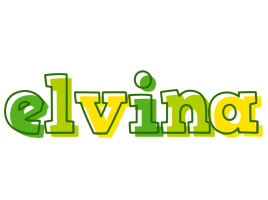 Elvina juice logo