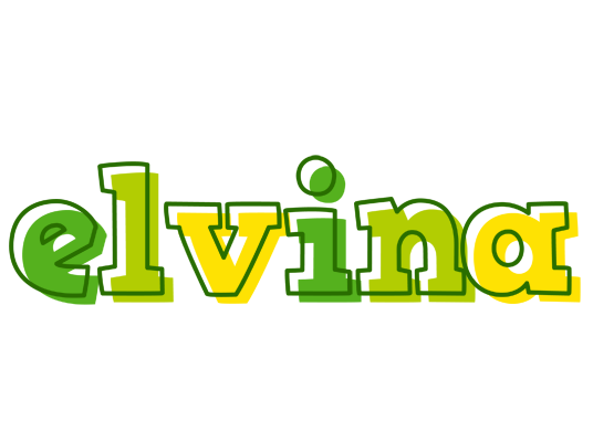 Elvina juice logo