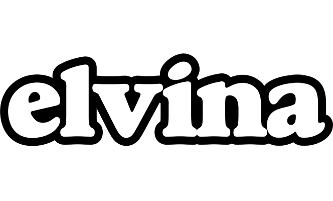 Elvina panda logo