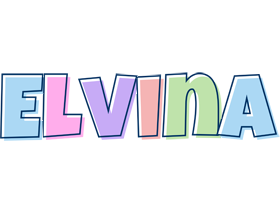 Elvina pastel logo