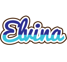 Elvina raining logo