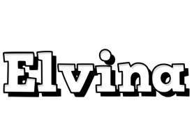 Elvina snowing logo