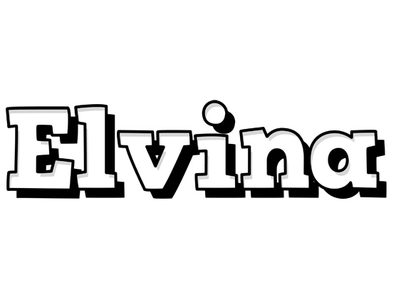 Elvina snowing logo