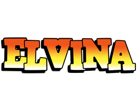 Elvina sunset logo