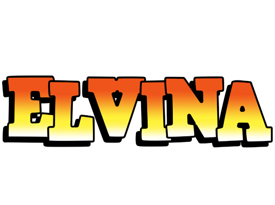 Elvina sunset logo