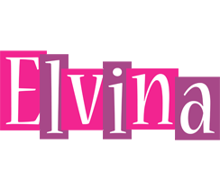 Elvina whine logo