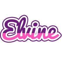 Elvine cheerful logo