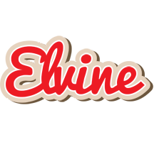 Elvine chocolate logo