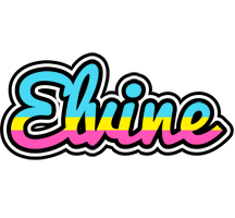 Elvine circus logo