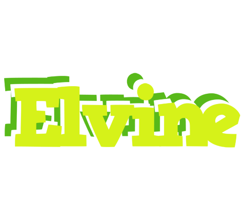 Elvine citrus logo